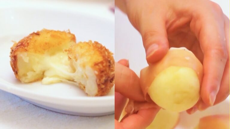 生ハムマッシュポテトで一口サイズのチーズフライ｜C CHANNELレシピ