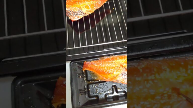 魚のみりん干しをヘルシオで焼いてみた
