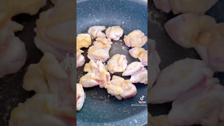 夢中で食べてしまう🤤✨鶏ニラ中華炒め💕#shorts