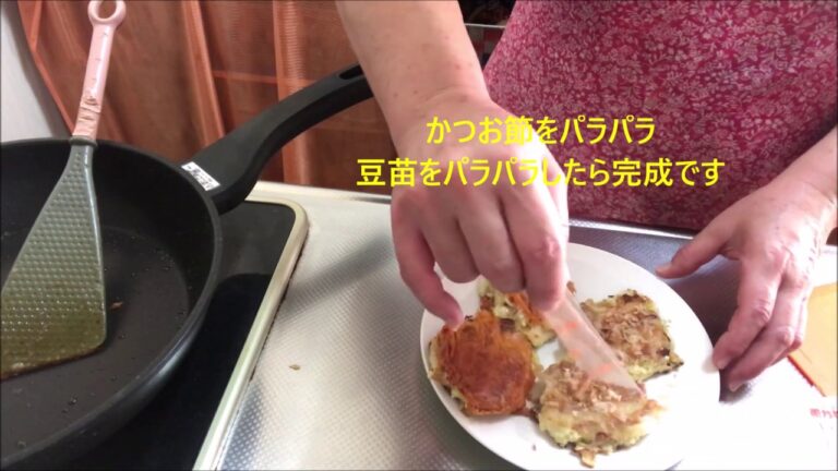 低糖質　ふわっふわ豆腐のお好み焼き