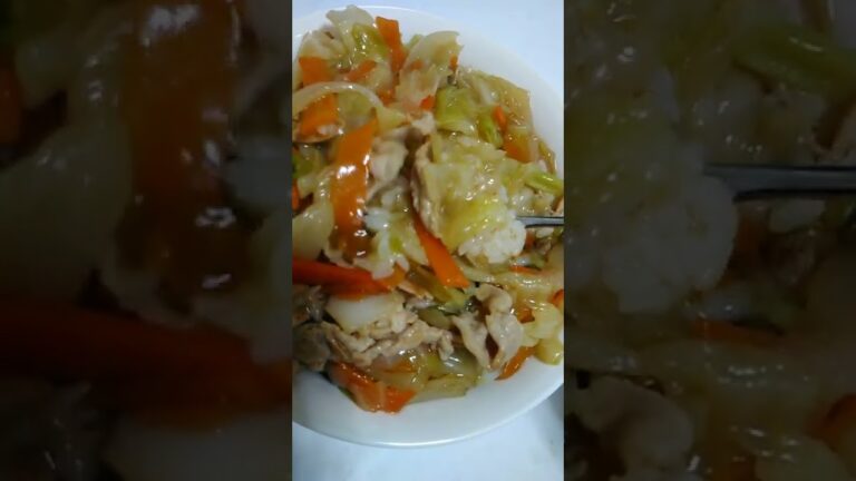 和風あんかけ丼、めっちゃうまい♪👏😽