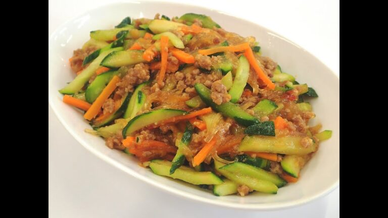 ｢キュウリの肉みそ炒め」の作り方 ｜旬のレシピ集