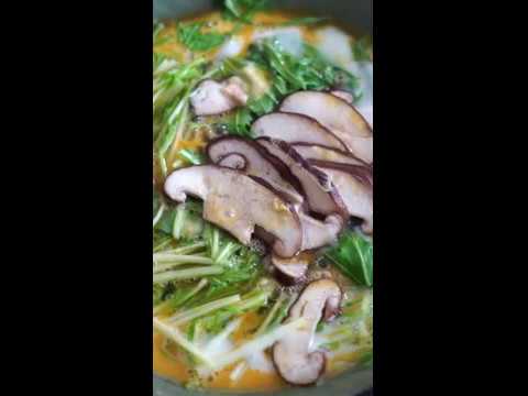 水菜の白だし卵とじ VegeTable