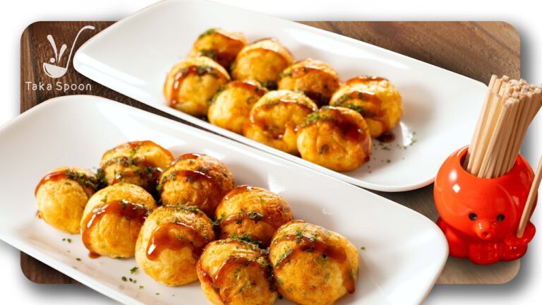 あべの【たこやきやまちゃんの粉で作る】大阪ふわトロたこ焼きの作り方 ☆ Osaka Takoyaki | Taka Spoon Cooking