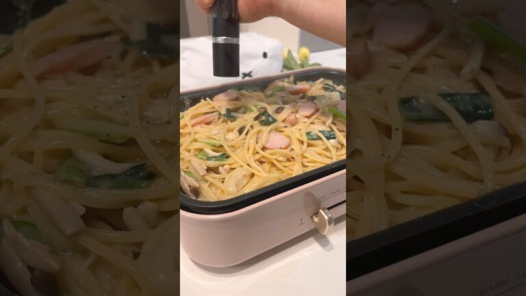 【おうちカフェ】生クリーム不使用🫢💗絶品クリームパスタ🥺🤍