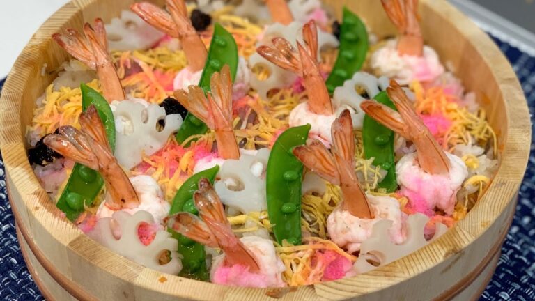 【ちらし寿司】ひな祭りに作る簡単なちらし寿司の作り方