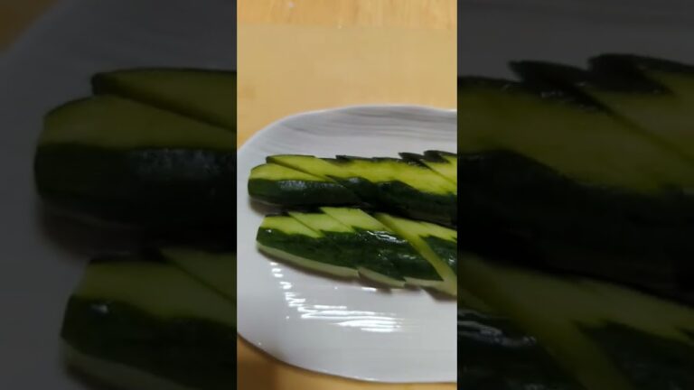 キュウリの一本漬け！