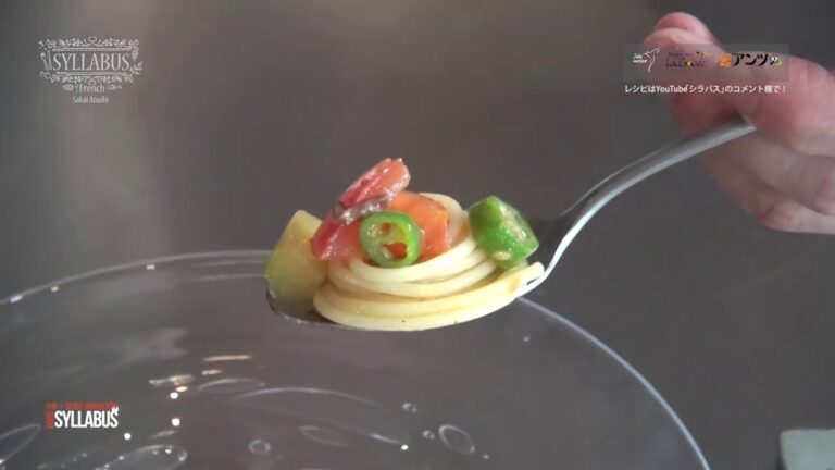 “フランス料理” 冷製パスタ 家庭で簡単に作れる美味しい料理