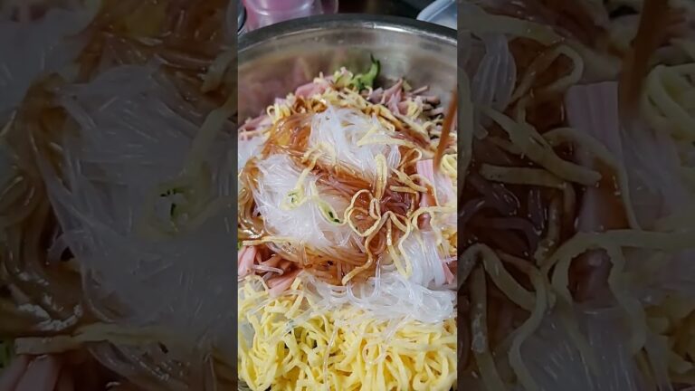 急に食べたくなって、春雨サラダ🥗作った 😋🍴