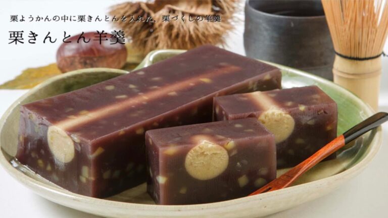 【製造風景】栗きんとん羊かんの作り方/How to make Kuri-Kinton Yokan