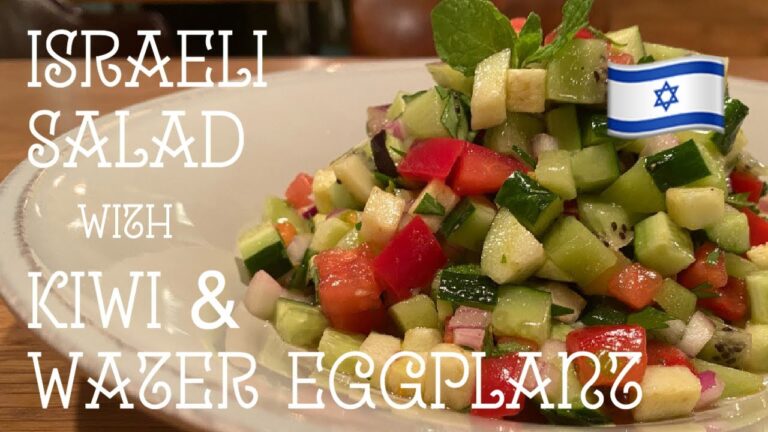 トマトとキュウリで世界旅行4【イスラエル風サラダ】