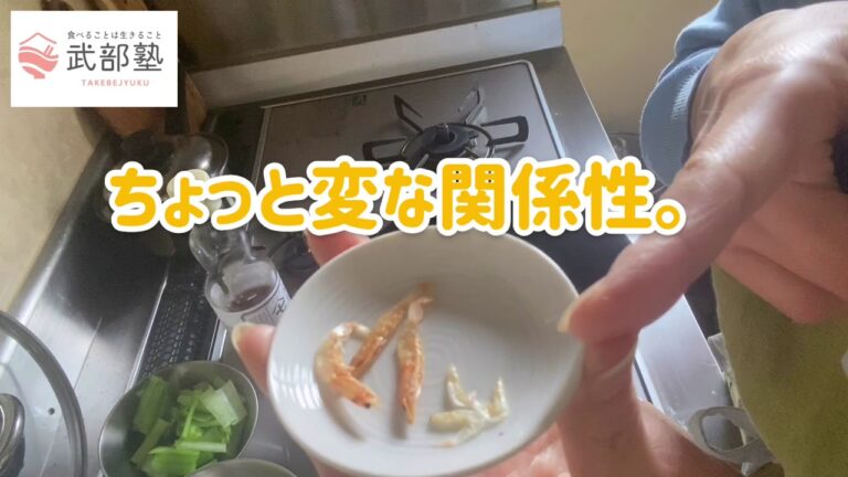 カルシウムたっぷり♡腸美人なアミエビと小松菜の炒め物