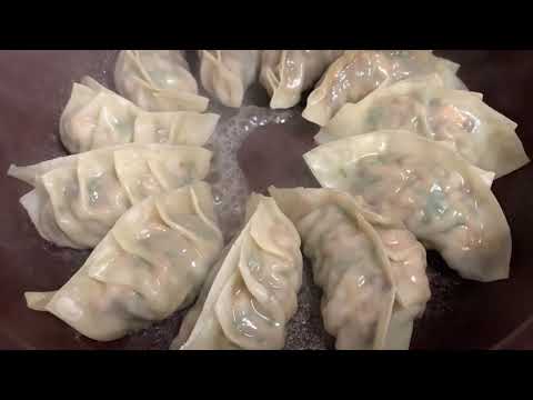 ぷりぷり海老たっぷり餃子/새우 듬뿍 만두