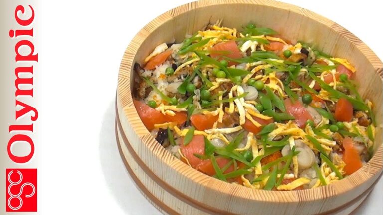 オリンピックの超簡単レシピ　ちらし寿司の作り方 　★ひなまつりに♪ Chirashizushi : Sushi is the most famous Japanese dish
