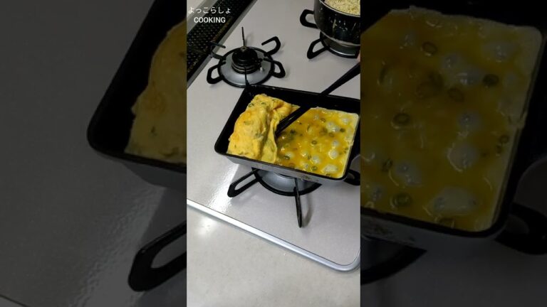 簡単に作れる！半熟卵でと〜ろとろ！だし巻き卵！