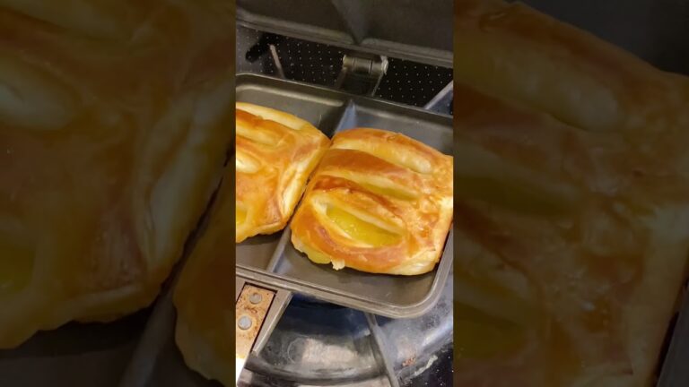 アップルパイをホットサンドメーカーでリベイクするだけ【毎日レシピ】