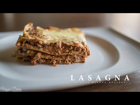 食べ応えバッチリ！お肉なしのヴィーガンラザニアの作り方：How to make Vegan Lasagna | Veggie Dishes by Peaceful Cuisine