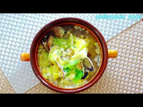 【熟年離婚した男の料理】春キャベツとアサリの昆布茶スープ