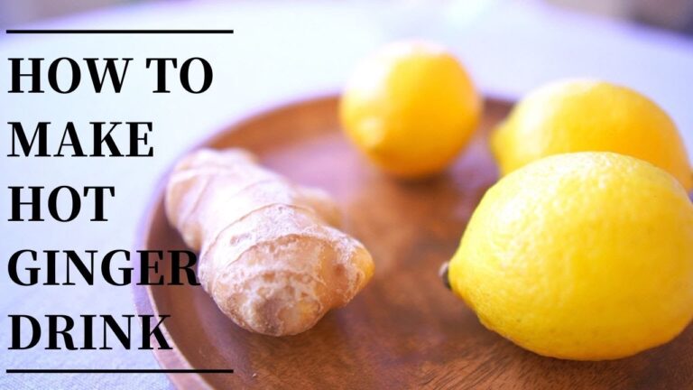 免疫力を上げてくれる生姜と果物を使ったホットドリンク３種類　【簡単レシピ】vlog #6