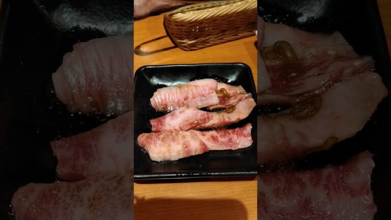 焼肉定食　ユッケジャンスープ　和牛カルビ　安楽亭
