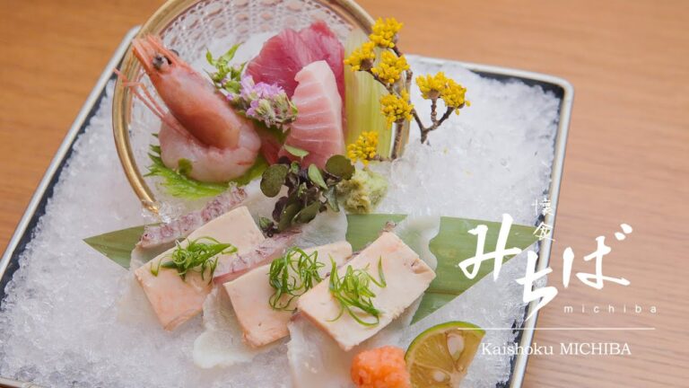 懐食みちば｜2020年3月のランチ：おすすめの、前菜 姫ちらし寿し、蛤糝薯、牛大根、春の沢煮椀、稚鮎の羽衣揚げ、鰆酒焼きなど。