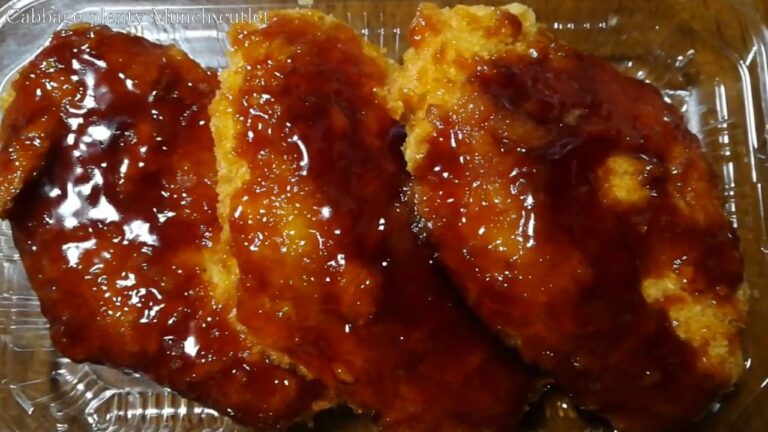 Cabbage plenty Munch cutlet [Japanese Foods] キャベツたっぷりメンチカツ