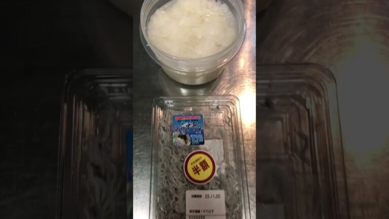 しらすおろし【簡単おつまみ】 #shorts