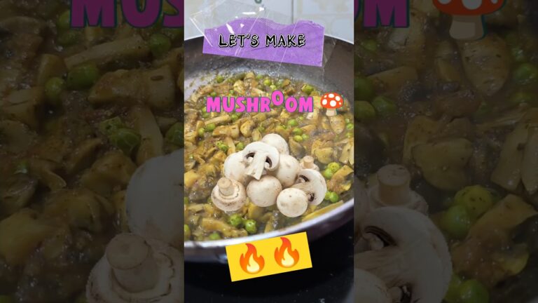 Mushroom 🍄 | Easy Recipe #shorts #food #mushroom #easyrecipe #trending #shortsfeed