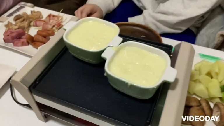 フォンデュ🫕ラクレット🧀パーティー😁