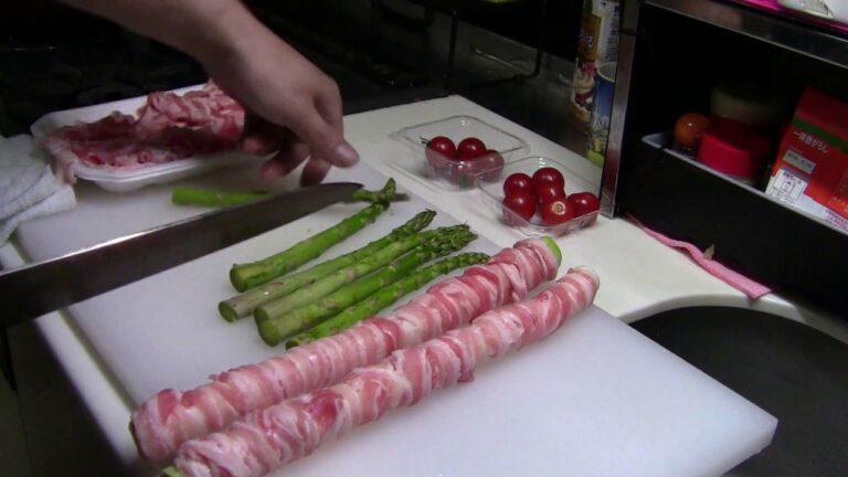 お野菜の豚バラ肉巻