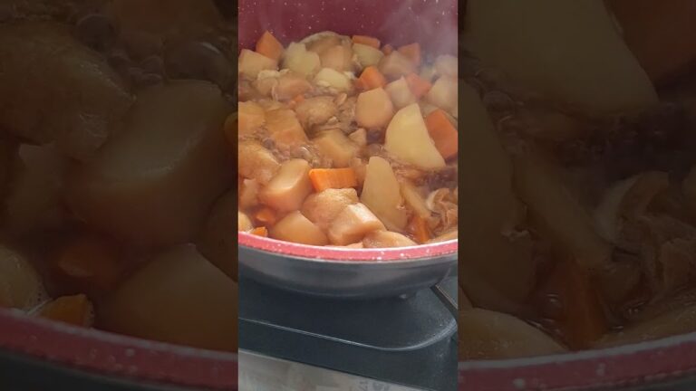 煮付け  じゃがいも料理