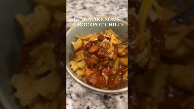#chili #recipes #crockpot #dinner #dinnerrecipe #recipe #food #dinnerideas #foodie