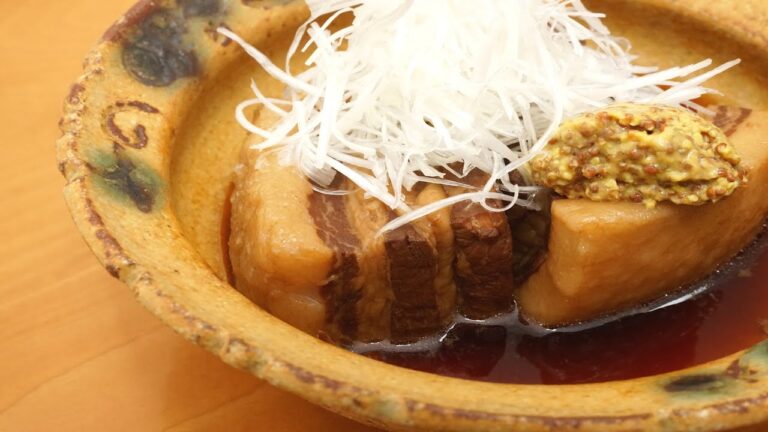 簡単な豚の角煮の作り方（味が染みて柔らかい）