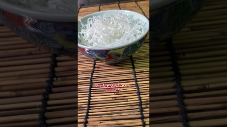 春雨を揚げました　#shorts  #cooking