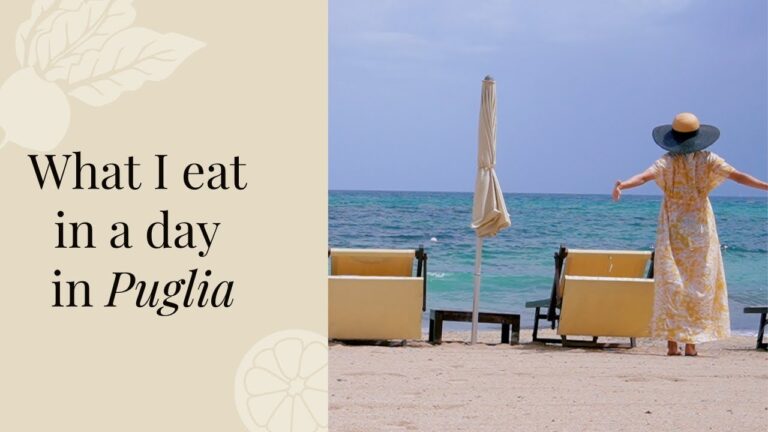 バカンス中の1日の食事ープーリア旅行編ー