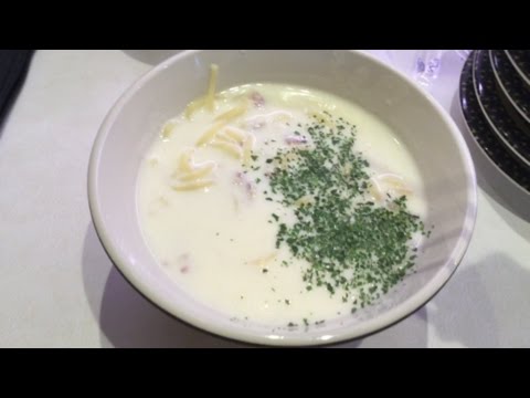 はま寿司の濃厚クリームスープパスタ【あったか濃厚スープの冬パスタ。】