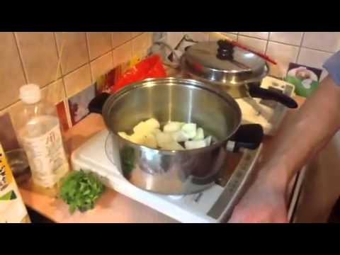 ワカメの豚巻きとツナ大根