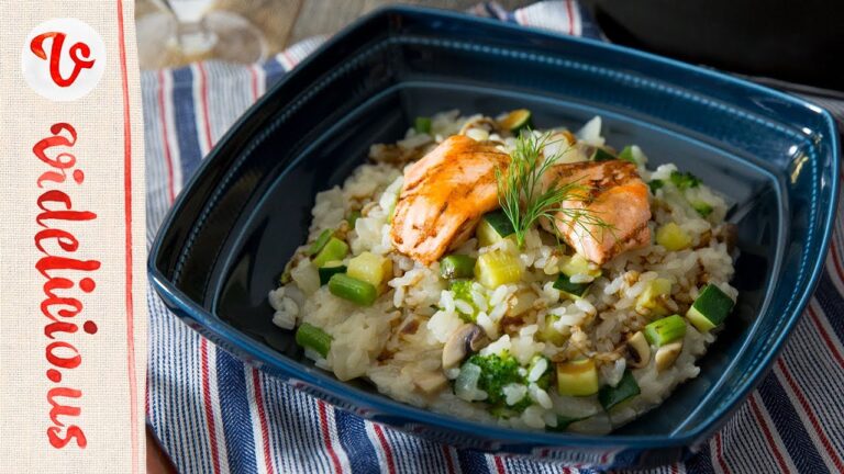 野菜の味を活かしたマッシュルームとズッキーニのリゾット｜How to make Zucchini Mushroom Risotto
