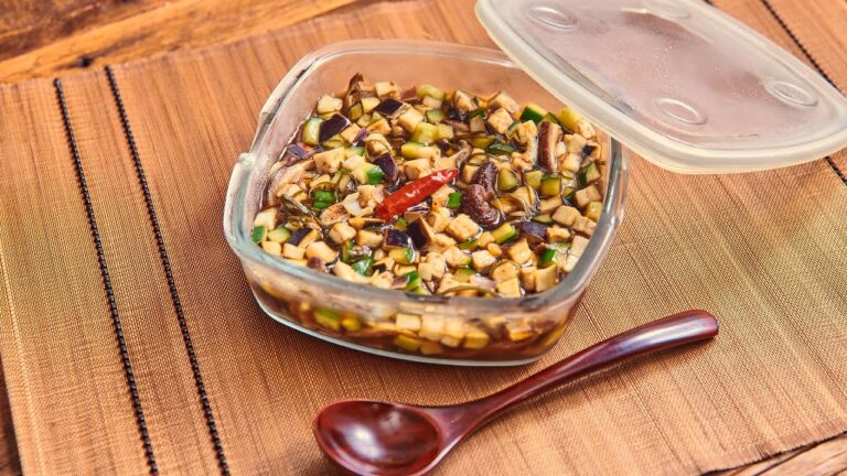 乾物と夏野菜のヤバうま漬け