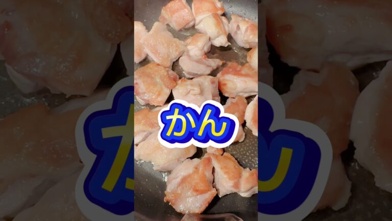 かんたん酢使って簡単に晩ご飯作ってみたけろ！#かんたん酢#鶏肉#てりやき#手抜きご飯
