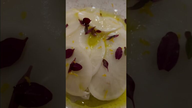 蕪のピクルススクロール Sctolling Pickled turnip