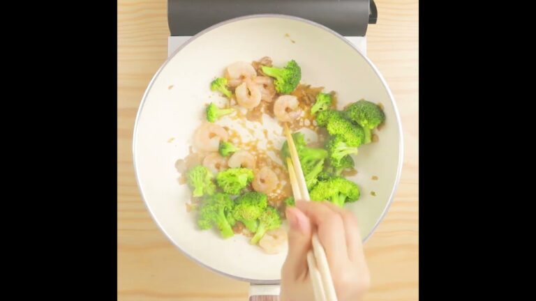 ブロッコリーたっぷり！ 中華風 ブロッコリーとエビの炒め物 #cooking  #簡単美味しい #副菜