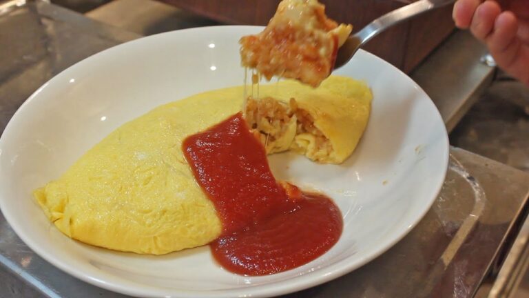 とんでもなく美味しいチーズオムライスの作り方
