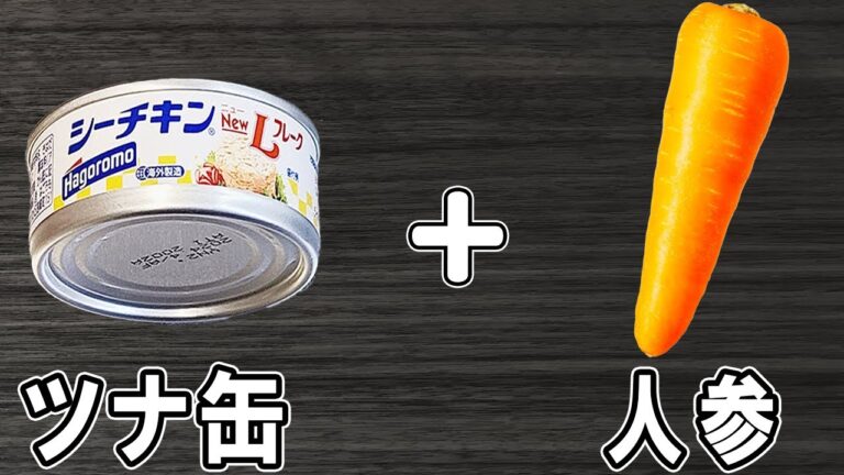【お弁当おかず】人参とツナ缶のきんぴらの作り方！簡単作り置き！冷めても美味しいレシピ！冷蔵庫にあるもので簡単おいしい節約料理/旦那弁当/毎日弁当/人参レシピ/bento【あさごはんチャンネル】