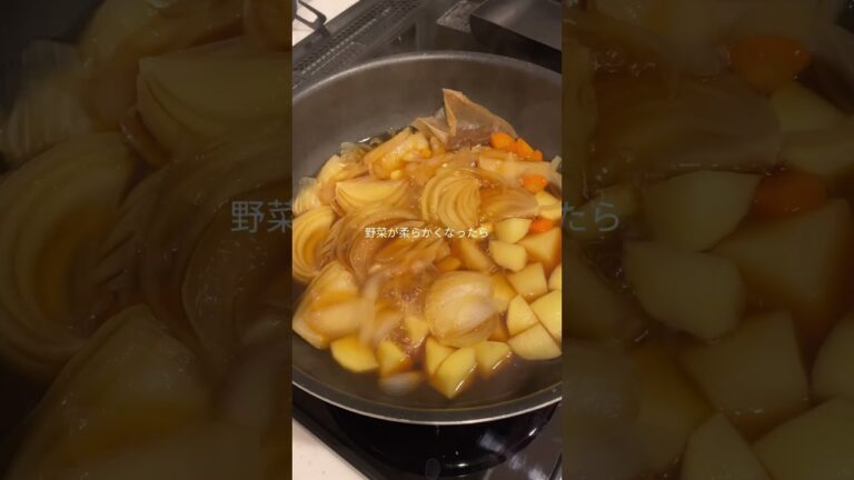 【ワンパン】30分で作る晩ごはん　#かぶ#ワンパン#簡単レシピ