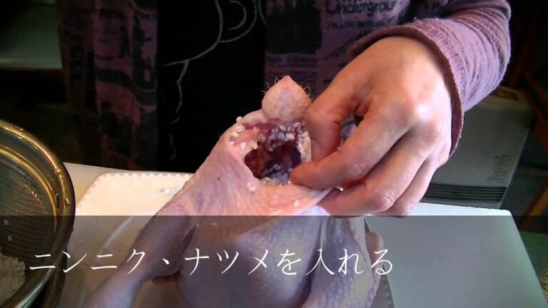 韓国料理　　参鶏湯（サムゲタン）の作り方レシピ