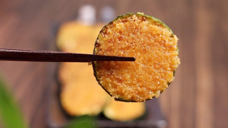 ビールのおつまみにぴったり！！ズッキーニのこんがりチーズ焼き