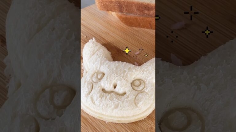 ピカチュウサンドイッチが可愛いすぎた🥪💛#shorts #ポケモン #ピカチュウ #日常 #朝ごはん