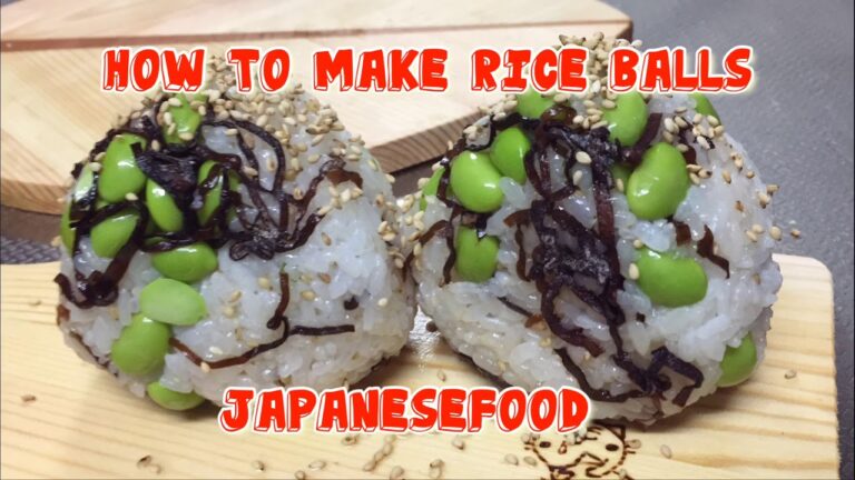 【男の料理】【枝豆と昆布のおにぎり】おにぎりレシピ/おにぎり/アレンジ/簡単料理/もち/時短料理/簡単料理/弁当/おかず/朝ごはん/炊飯器料理/レンジ料理/ズボラ料理/料理男子/おとこ飯/デコ弁