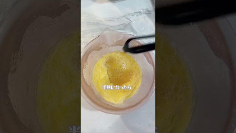 レンチン1分おかず 卵焼きならぬ『卵チン』 #cooking